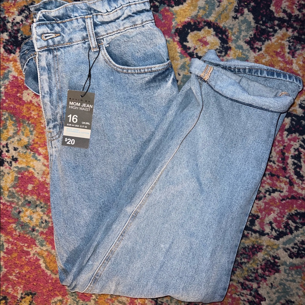 NWT High waist mom jeans